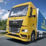 تحميل محاكي الشاحنات الدولية Drive Real Truck  Simulator مهكرة للاندرويد