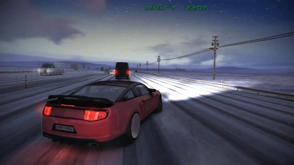 تحميل لعبة drift ride مهكرة اخر اصدار apk screenshot 1