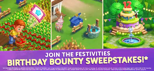 تحميل لعبة FarmVille 2: Country Escape مهكرة مفاتيح غير محدودة 2026 للاندرويد screenshot 2