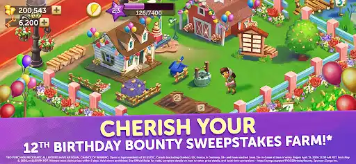 تحميل لعبة FarmVille 2: Country Escape مهكرة مفاتيح غير محدودة 2026 للاندرويد screenshot 1