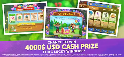 تحميل لعبة FarmVille 2: Country Escape مهكرة مفاتيح غير محدودة 2026 للاندرويد screenshot 3