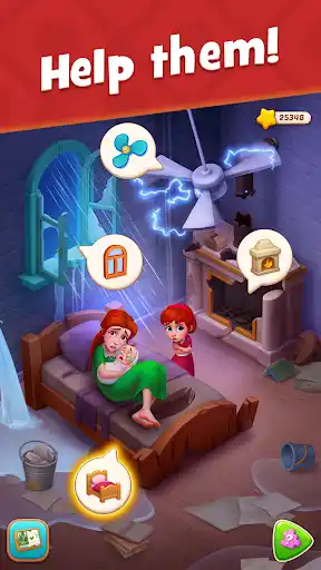 تحميل لعبة Gardenscapes مهكرة 2026 للاندرويد screenshot 5