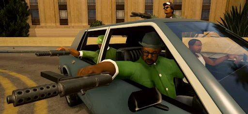 تحميل لعبة Gta San andreas Definitive Edition المحسنة للاندرويد مجانًا Apk screenshot 2