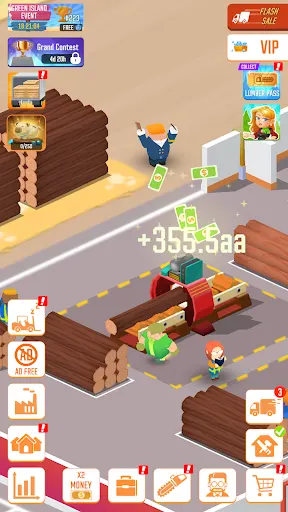 تحميل لعبة Idle Lumber Empire مهكرة 2026 للاندرويد screenshot 4