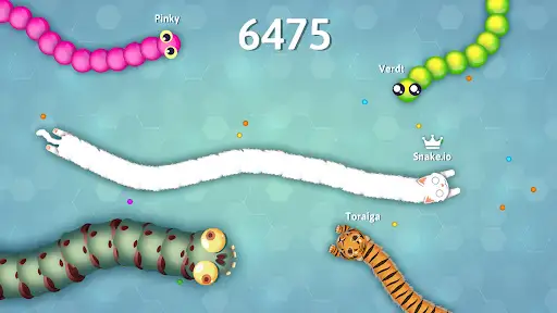 تحميل لعبة الثعبان Snake.io مهكرة 2026 للاندرويد screenshot 1