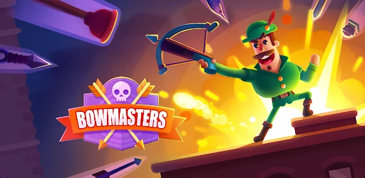 تحميل لعبة Bowmasters مهكرة (شخصيات مفتوحة) للاندرويد 2026