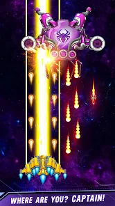 تحميل لعبة Space Shooter مهكرة 2026 للاندرويد screenshot 2