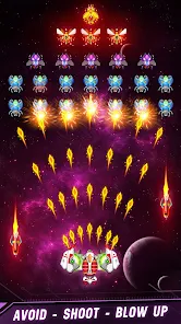 تحميل لعبة Space Shooter مهكرة 2026 للاندرويد screenshot 5
