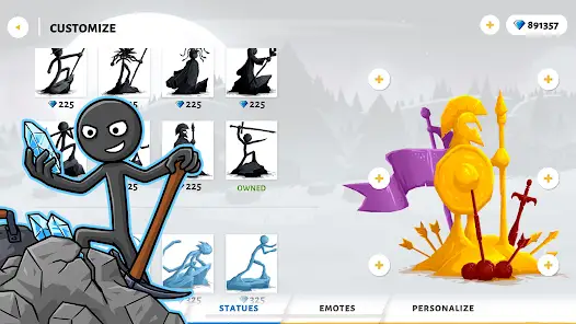 تحميل Stick War: Saga مهكرة أموال غير محدودة screenshot 2