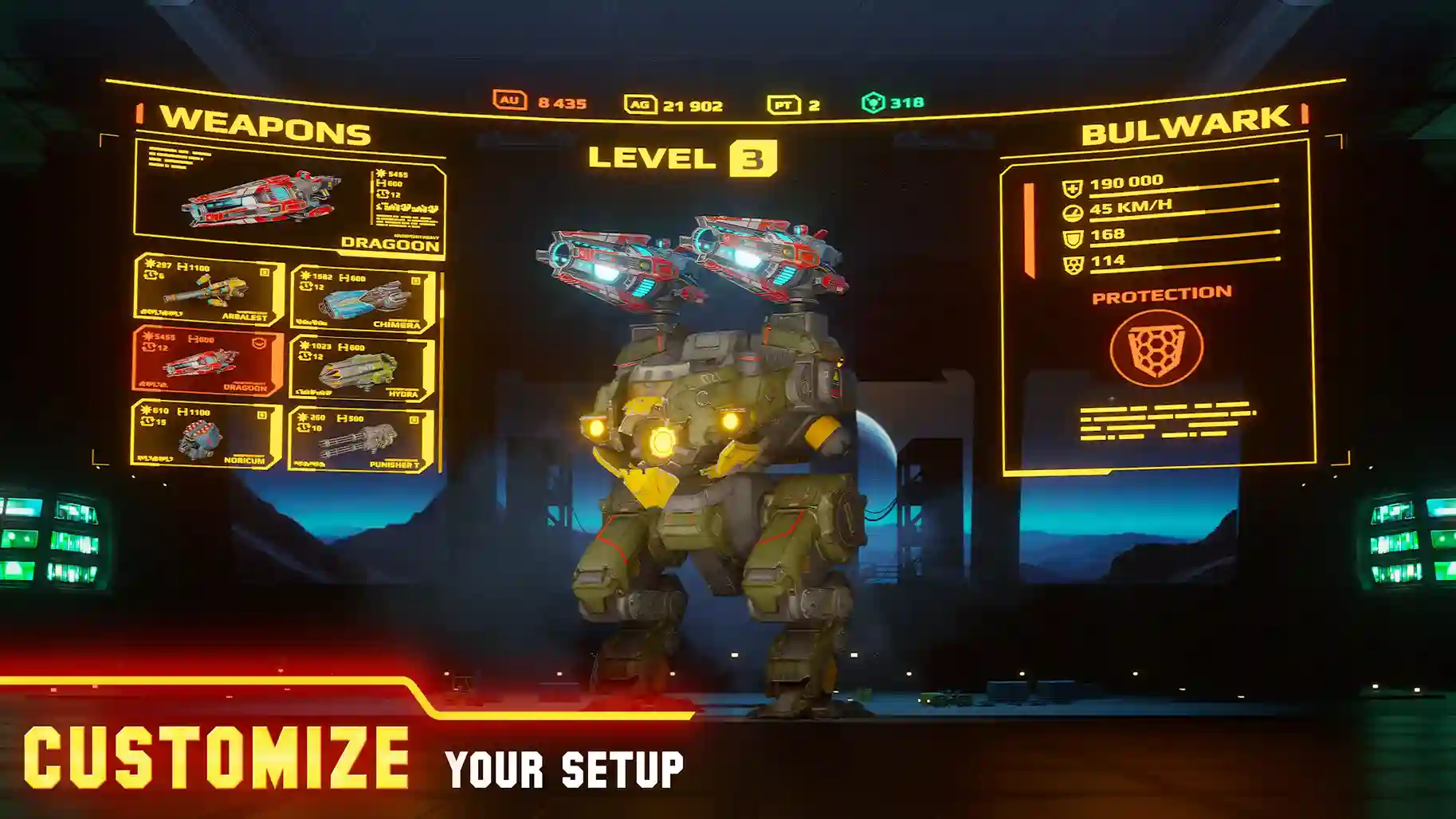 تحميل لعبة War Robots مهكرة 2026 للاندرويد screenshot 3